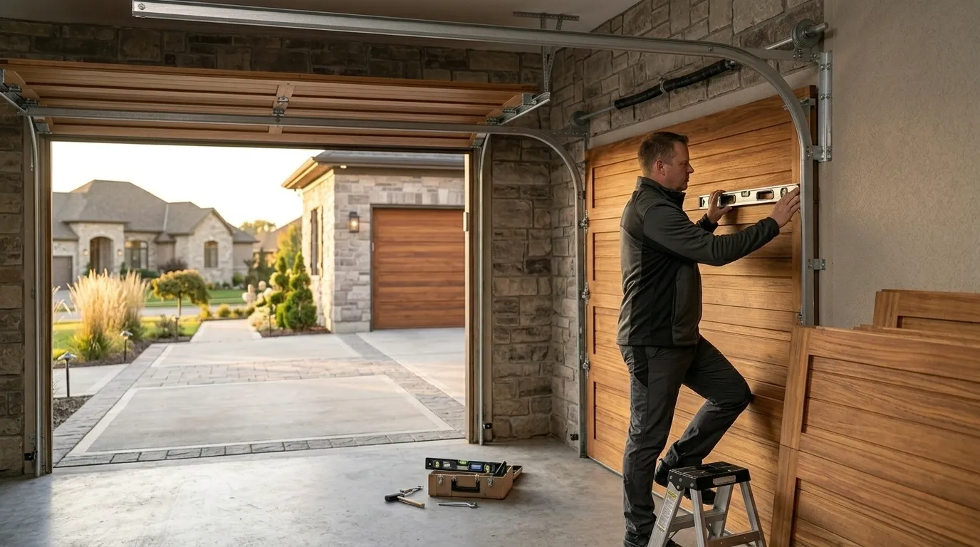 New Garage Door Installation for Spotswood Homes in Old Bridge